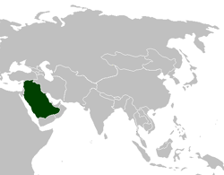 Zjednoczony Kalifat Arabski na mapie
