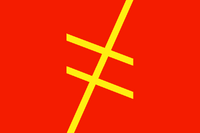 The ethnic flag of Atra, and the flag of The Third Republic of Atra