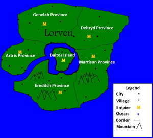 Lorveu Map