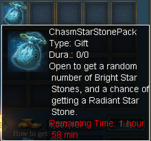 Chasm Star Stone Pack