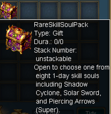 Rare Skill Soul Pack