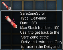 Safe Zone Scroll