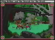 Early screen where peddler has extra boar spears