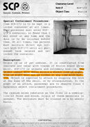 SCP-173's document.