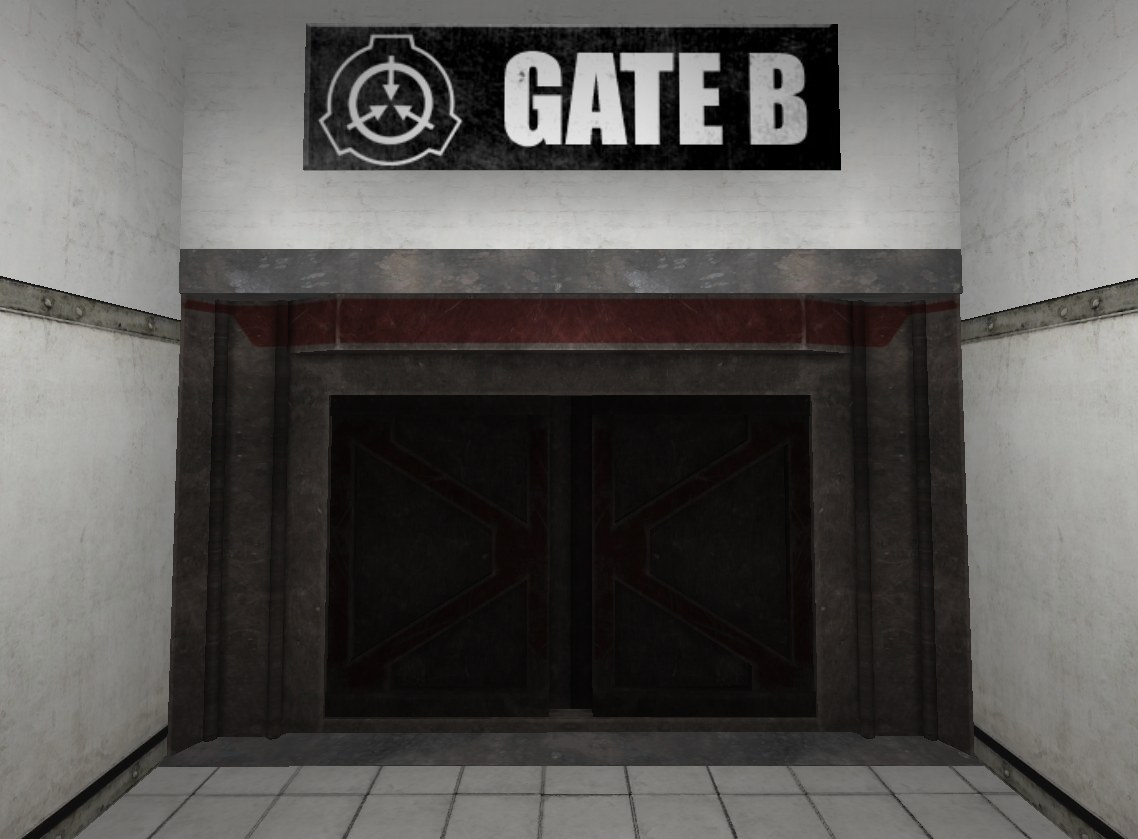 Gate B Scp Containment Breach Wiki Fandom - roblox scp gate