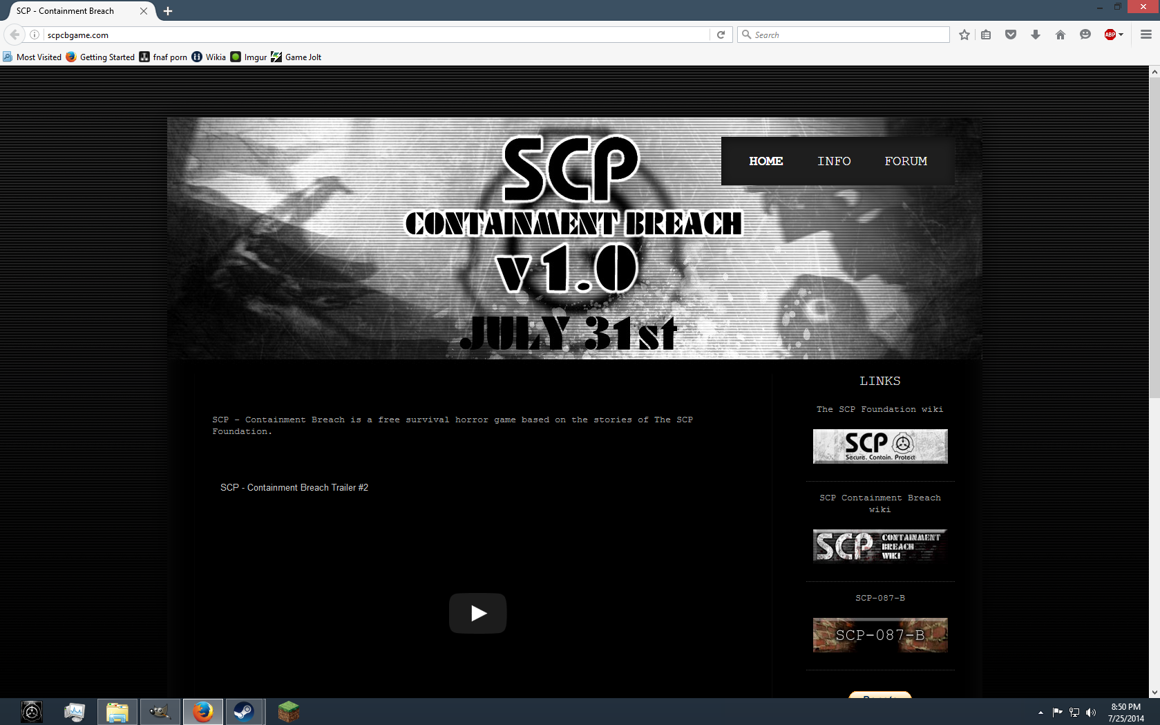 SCP-008 Infection Mod (0.6.6) file - SCP - Containment Breach Old