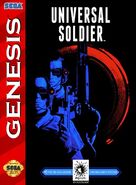Universal Soldier (Sega Genesis) - Box art.