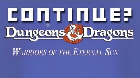 Dungeons & Dragons- Warriors of the Eternal Sun (GEN) - Continue?
