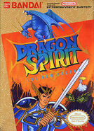 Dragon Spirit (NES) - Box art.