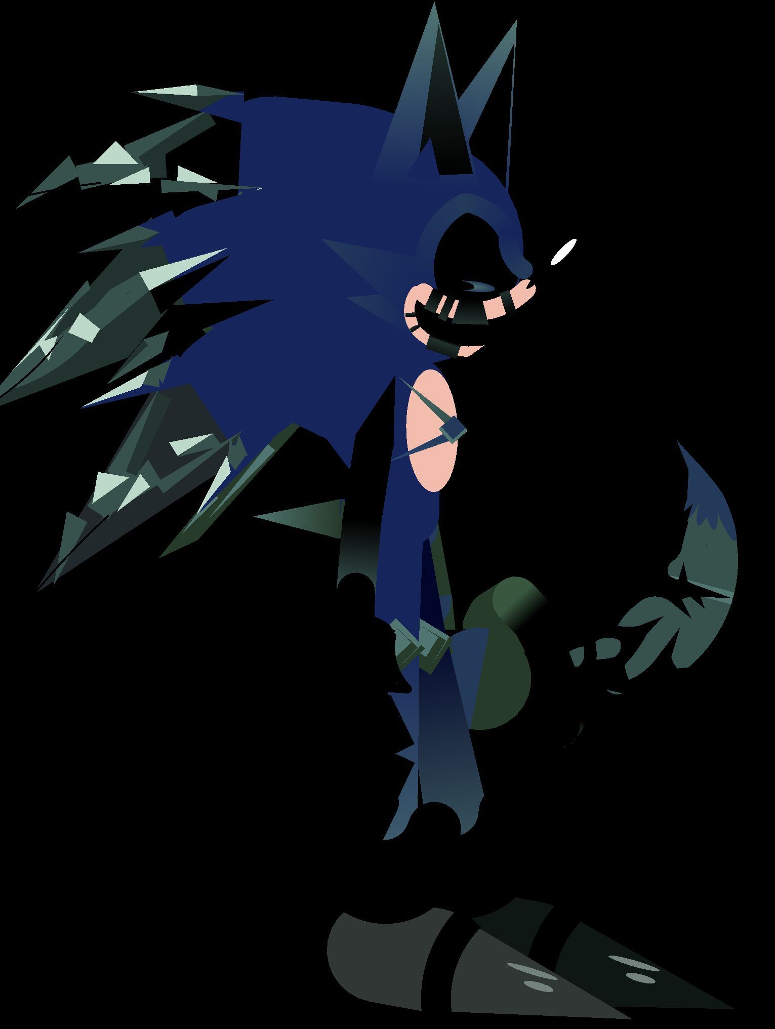 Dark Sonic vs Lord X (Stick Nodes) 