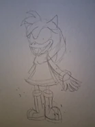 DWEXETober2025Day10.jpg (431 KB) Orignally Day 10 "Role Swap" for Sonic.VOID, but now servers as the bases for Amy.VOID.