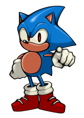 Buckles on Sonic's sprite [Sonic Mania] [Works In Progress]