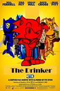 Redspeed Drinker seen front and center on the poster of the Drinker 3D.