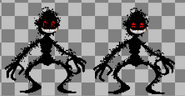 The first concept of Satanos' spirit form sprites (Made by Muto).