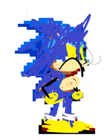 Pixilart - Sonic EYX by The-Bendy-One