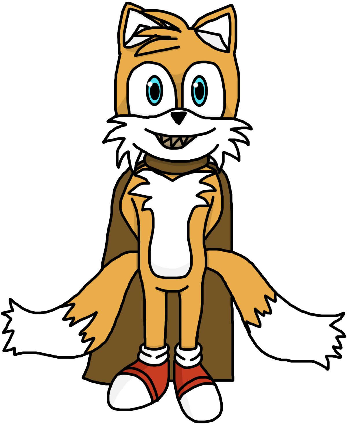 why is sonic.exe holding tails's hand by DukeTheFox -- Fur