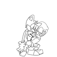 A old Concept of Soul Tails and Knuckles