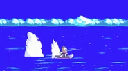 RougeFinalRoundAIZIntro.png (581 KB) Rouge riding on a surfboard to Angel Island.