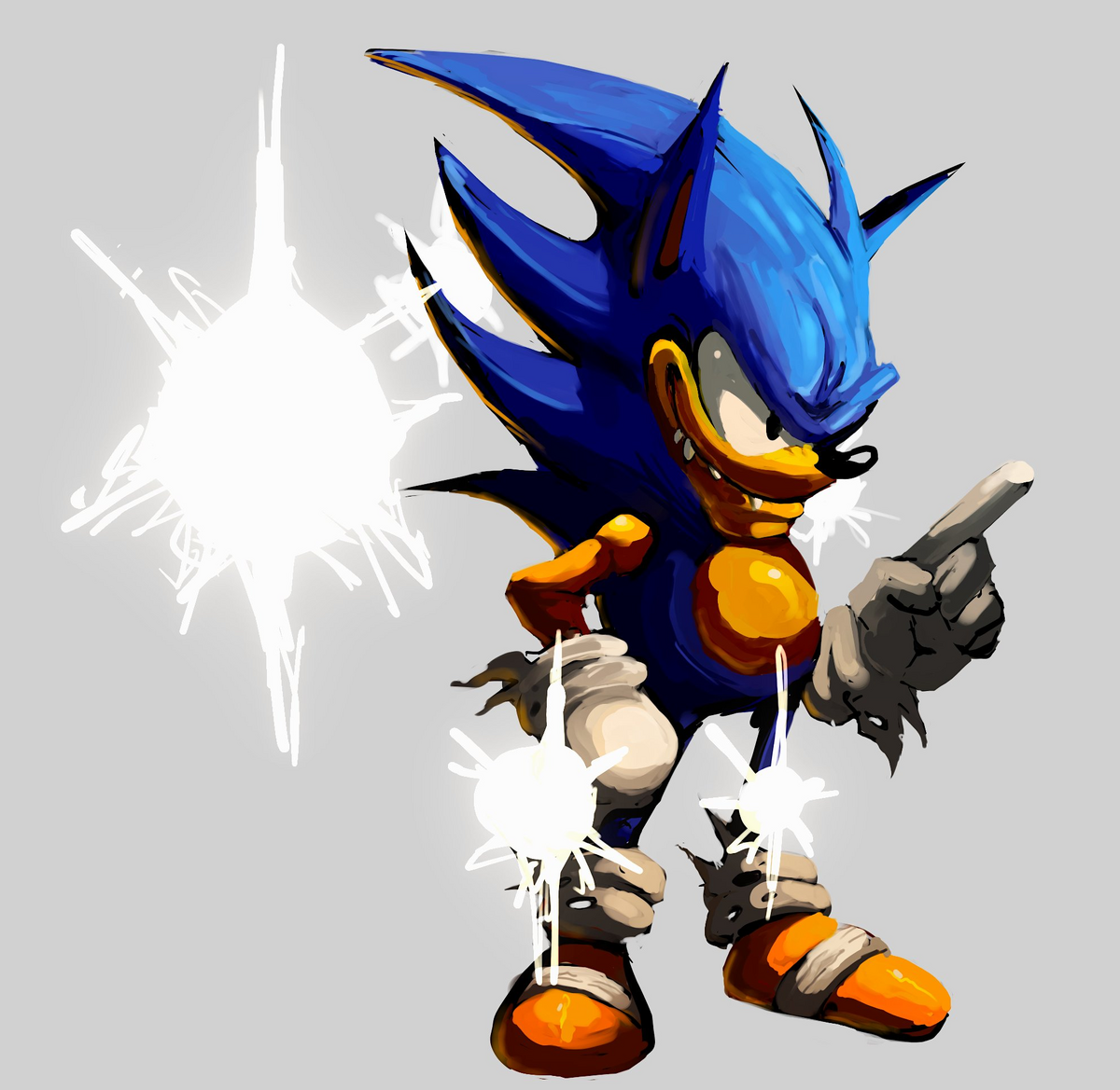 Pixilart - Sonic EYX by The-Bendy-One