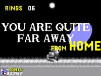 YOU ARE QUITE AWAY FROM HOME