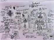 Ditto, but outdated. More doll-like.