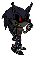 The blood on his hands is very clean. (Created by Alter-Sonic123)