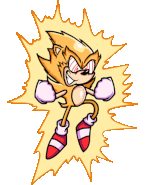 Fleetway Super as he appears in VS. Sonic.EXE (2.0).