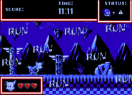 Ditto, but in a blue filter that simulates a bootleg game.