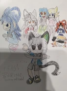 Xin Ying Appears on the poster of TFAS's the Legend of Luo Xiaohei - Chapter redifented