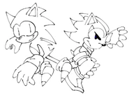 Sonic Adventure PRIME 2.png (346 KB) Prime and Dusk mimicking the Sonic Adventure 2 pose, made by ×M1nton0ha×.