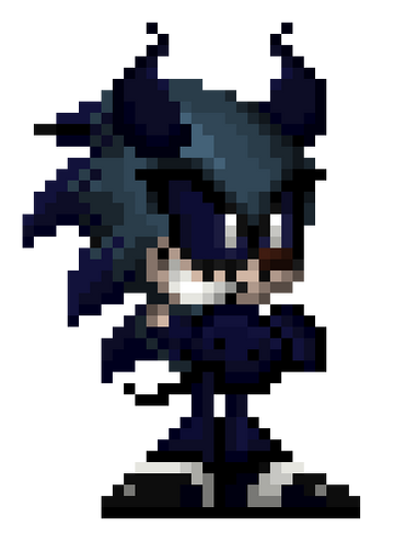 Pixel Papercraft - Sonic.eyx(Sonic.exe Fangame)