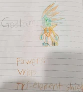 Godtaro, a poorly drawn fusion between the three.