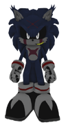 A form used by Diarkis to mimic Spine The Hedgehog, a character created by BluX.