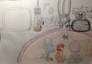 Concept for a Static Shock Frenzational Alters Mix.