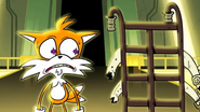 Tails realizes Big is loose, which is an issue