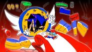 Concept art for his week’s final song, Final Escape.