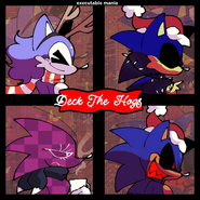 A teaser for Deck the Hogs, a song for Executable Mania that features Wacky.