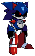Speedblitz, Spine's version of Metal Sonic