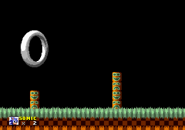 SLD GreenHillAct2.png (7 KB) The starting point of the level.