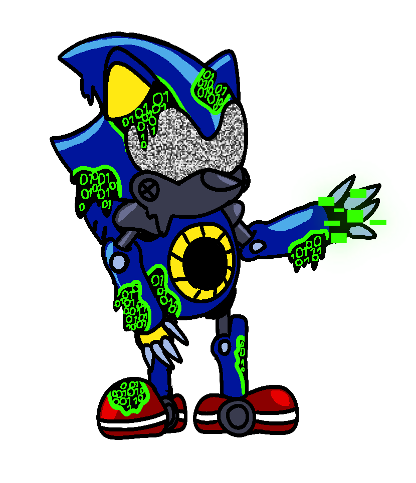 Pack de sprites de Metal Sonic para Facu el erizo