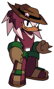 Thrash, Spine's version of Knuckles