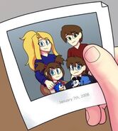 A family photo of the Miller-Rose family.