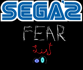 Sega's fear list prototype cover