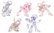 Old concepts for Sally_ALT's poses.