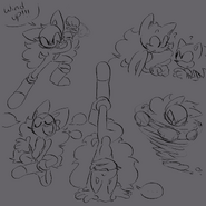 Wacky doodles.