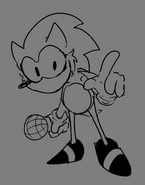 Hog's first initial sketch