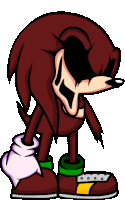Soul Knuckles Idle from Vs Sonic.EXE 2.0 that also inspired NES.TPI's Knuckles design.