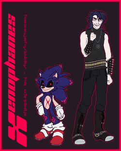 sonic the hedgehog, Xenophanes, sonic.exe / Still Friends - pixiv