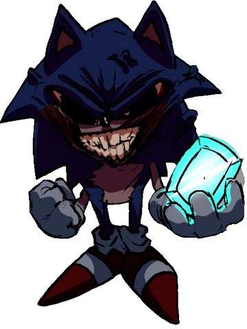 I was wondering if the Chaos Emeralds exists in the EXE universe. So I  thought, what if Sonic.EXE got the power of the Chaos Emeralds? I think  this is what he would