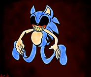 A floating and limp vessel of X.
